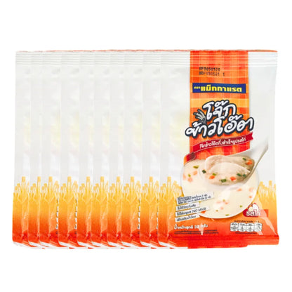 MCGARRETT [pack 10] Instant Oatmeal Porridge Chicken Flavor 32g