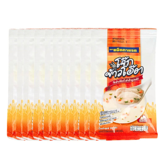 MCGARRETT [pack 10] Instant Oatmeal Porridge Chicken Flavor 32g