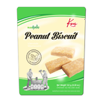 Kwongmeng Peanut Biscuit, a crunchy confectionery snack with visible peanuts and golden-brown exterior, close-up view.