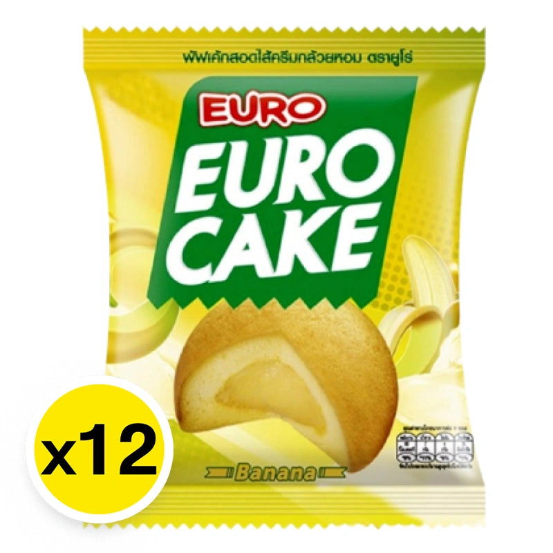 Euro Cake Banana 17g x12
