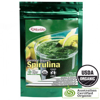 Morlife Organic Spirulina Powder
