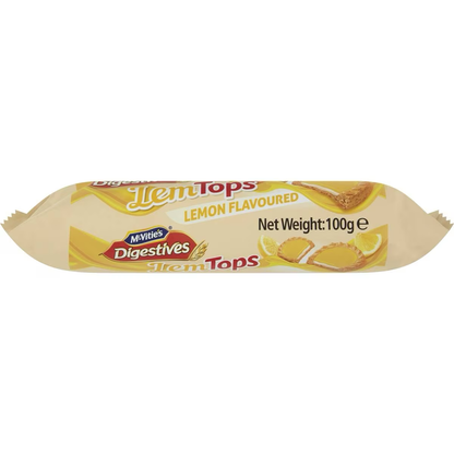 Mcvitie Digestives Lemtops Lemon