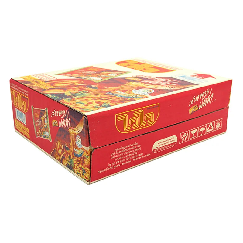 Waiwai Instant Noodles Pad Char Baby Clam 60g x30