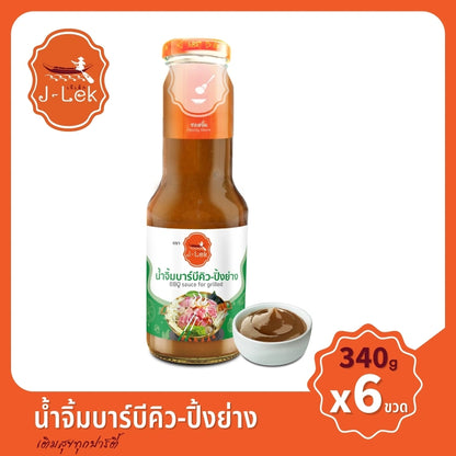 J-lek Jae Lek Barbecue Sauce Grilling Bottles 340g