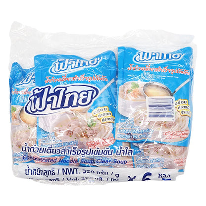 Fathai Concentrated Noodle Soup Clear 350g x6
