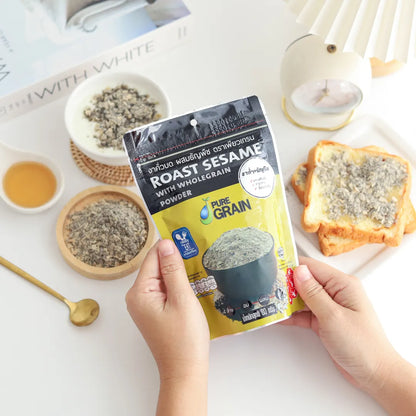 Pure Grain Ground Roasted Sesame Mixed With Grains Formula 80g