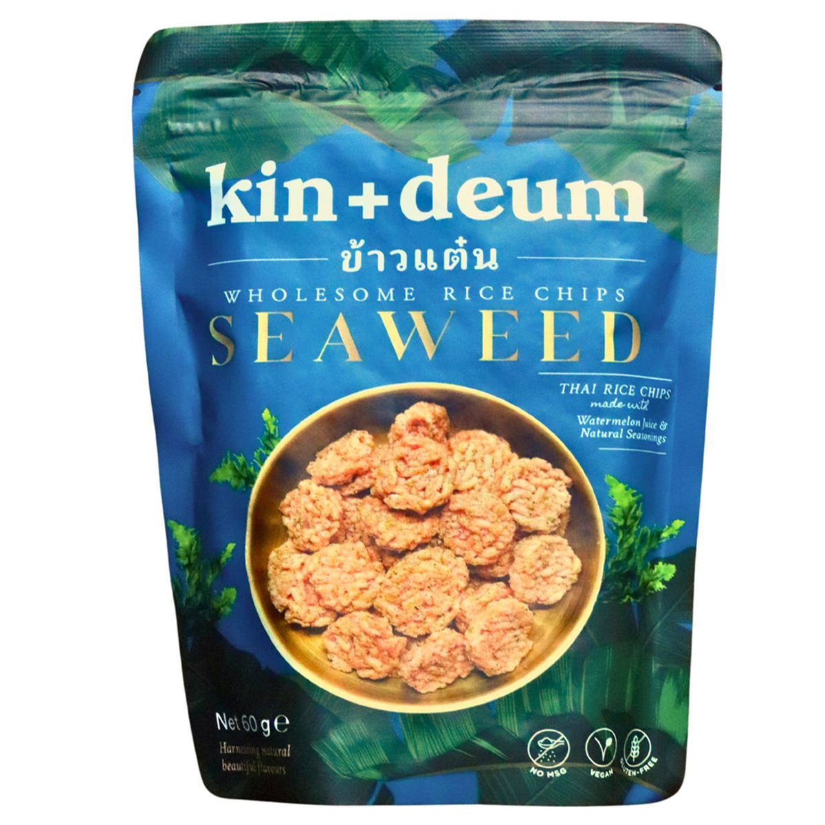 Kin Deum Wholesome Rice Chips Seaweed