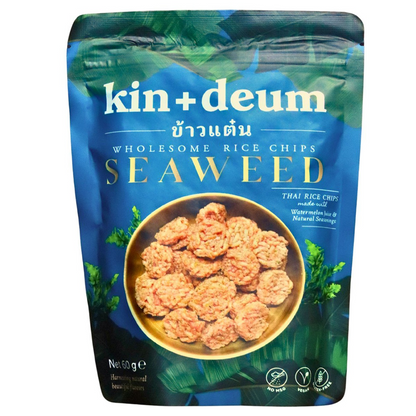 Kin Deum Wholesome Rice Chips Seaweed