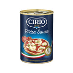 Cirio Pizzassimo pizza sauce jar with label, creamy tomato sauce for pizza, grocery product, fresh and flavorful.