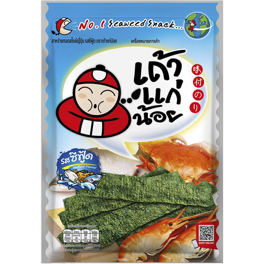 Taokaenoi Fried Seafood Seaweed