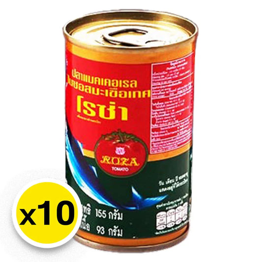 Roza Canned Mackerel In Tomato Sauce 155g x10