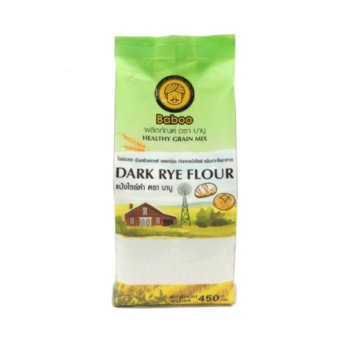 Baboo Dark Rye Flour