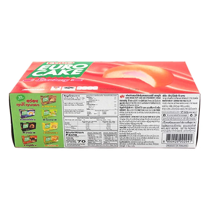 Euro Cake Strawberry 17g
