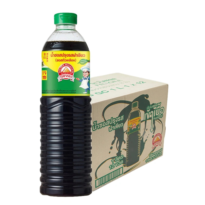 Golden Mountain Seasoning Sauce Green Cap 1L x12