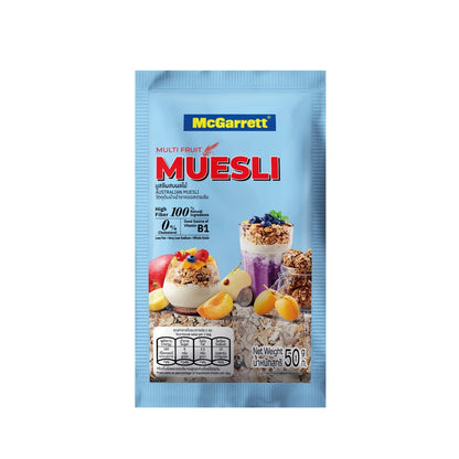 Mcgarrett Muesli Mixed With Fruit 50g