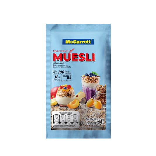 Mcgarrett Muesli Mixed With Fruit 50g