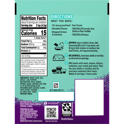 Taco Bell Taco Seasoning Mix