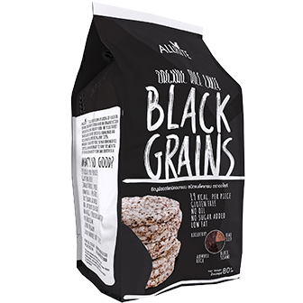 Allrite Organic Rice Cakes Black Grains