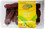 Jiraporn Banana Snacks bakery product with crispy banana slices in a clear wrapper, showcasing the golden-brown snack pieces.
