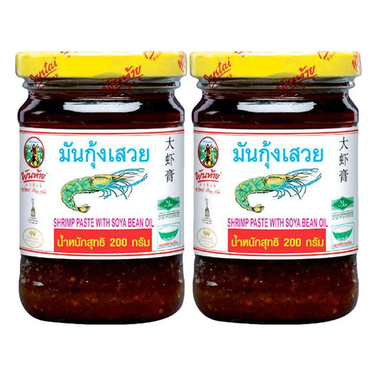 Pantainorasingh Shrimp Paste With Soy Bean Oil 200g x2