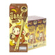 POCKY Choco Banana snack box with 10 packs of 25g each, featuring crunchy biscuit sticks coated with chocolate and banana flavor.
