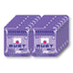 MUZT Sugar-Free Frosty Lavender Lozenges in 12.5g pack, showing a close-up of the lavender-flavored lozenges in a clear container.