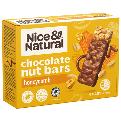 Nice & Natural Nut Bars Honeycomb