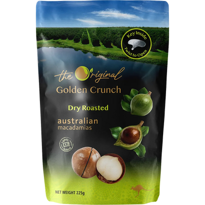 The Original Dry Roasted Golden Crunch Macadamias