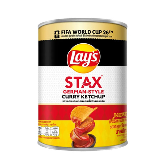 Lays Stax German Curry Ketchup 42g x24