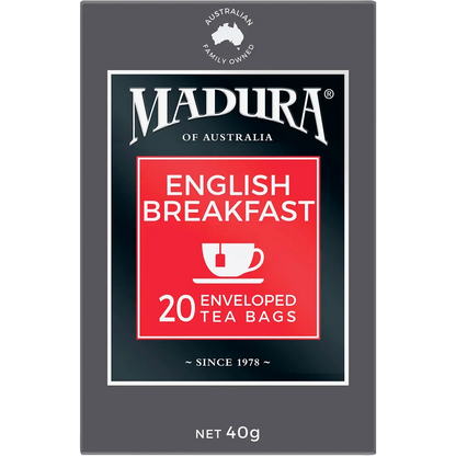 Madura English Breakfast Tea Bags