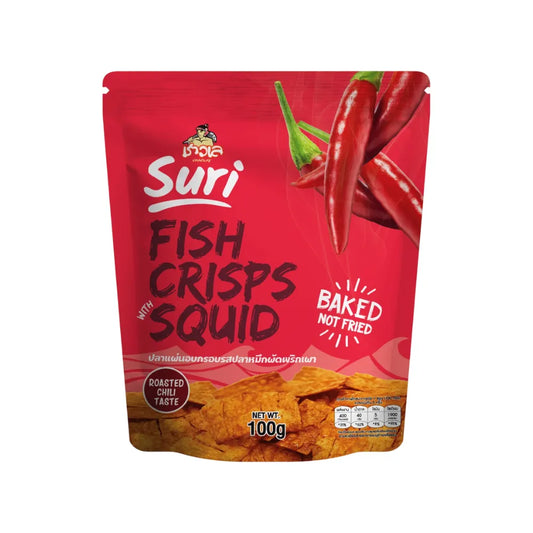 Chaolay Fish Crisps With Squid 100g x6
