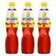 SQUID BRAND Yellow Fish Sauce 700ml bottle, close-up of the 3-pack with labels and transparent bottles showing the golden liquid inside.