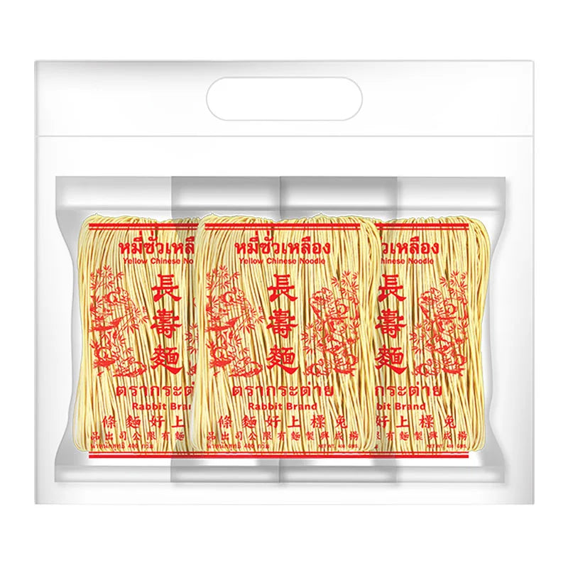RABBIT Chinese Noodle Yellow 400g x3
