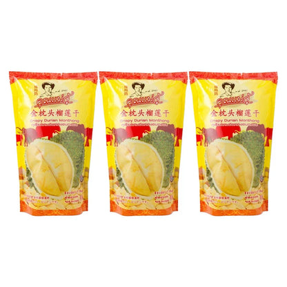 KHUNMAEJU Crispy Durian Monthong 95g x3