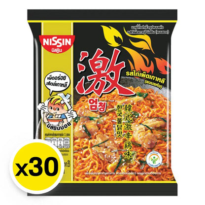 Nissin Premium Bag Korean Hot Chili Chicken 60g x30