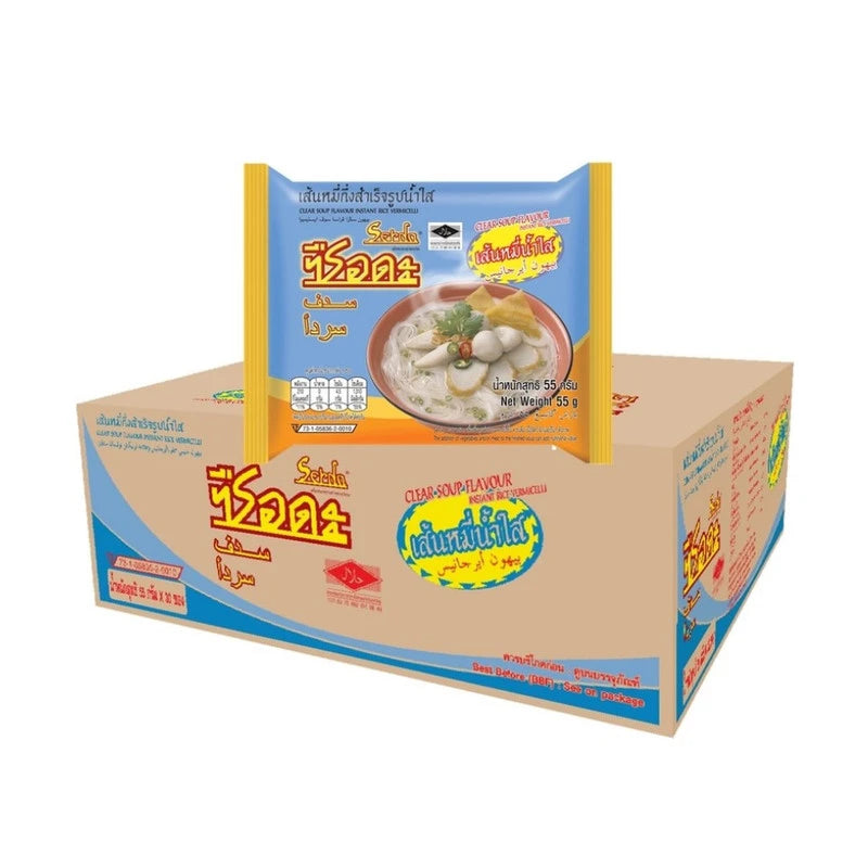 WAIWAI Serda Clear Soup Noodles 30 Packs 55g