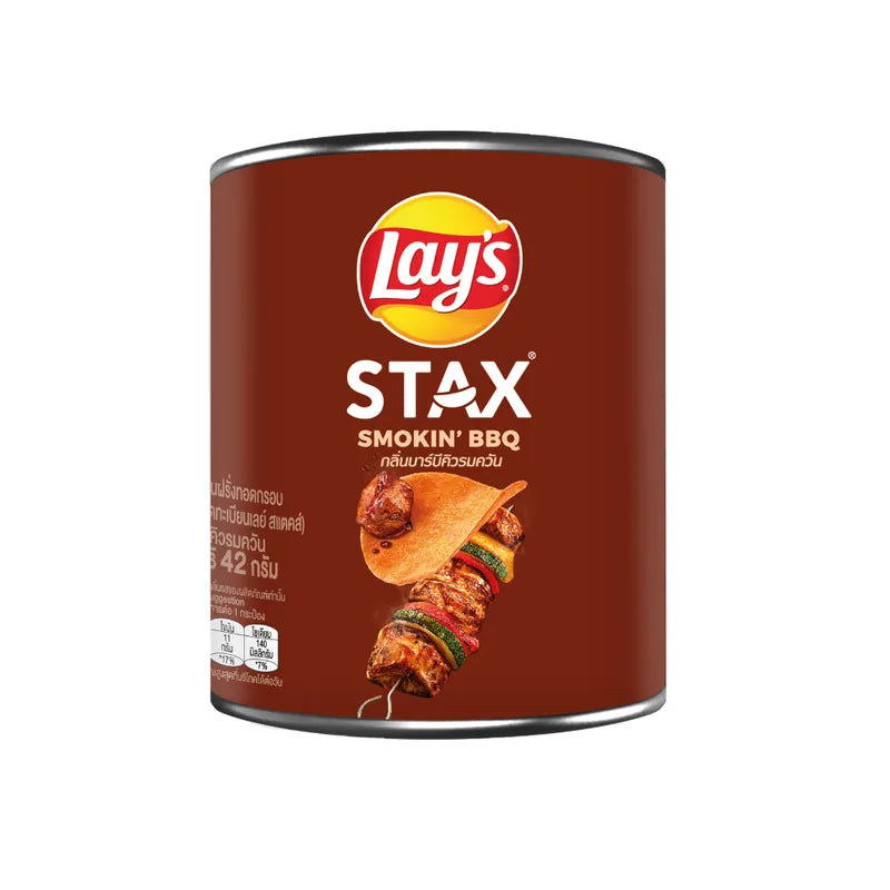 Lays Stax Smokin BBQ 42g x24