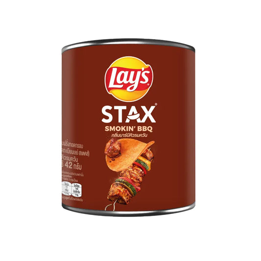 Lays Stax Smokin BBQ 42g x24