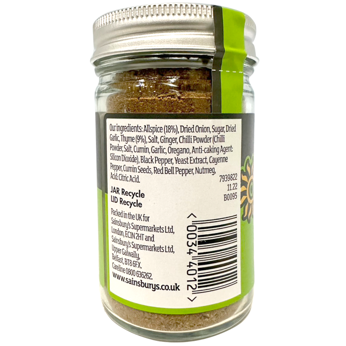 Sainsbury's Itc Jerk Seasoning