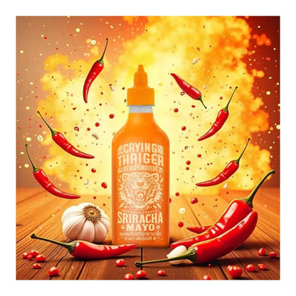 Crying Thaiger Sriracha Mayo Chili Sauce Tiger 493g