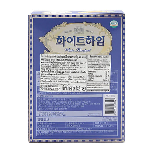 Crown White Heim Cream Wafer With Hazelnut 142g