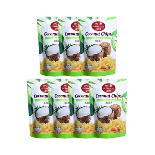 SRIWANNA Gold Gold Coconut Chips . Buy 5 Get 2 Free (gold
