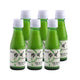 ITO NOEN Japanese Yuzu pure juice bottles, 6-pack, for beverages and cooking, showcasing bright yellow yuzu citrus flavor
