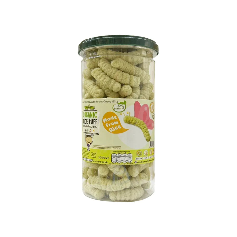 BEGIN BABY Rice Puff (jar Type Great Value) ) Crispy Rice Mixed