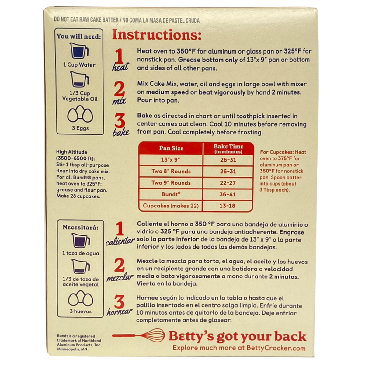 Betty Crocker Super Moist Chocolate Cake Mix Milk