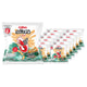 CALBEE Ebisen prawn crackers with grilled squid and seaweed flavor, 10g pack, shown in colorful snack packaging with crunchy crackers.
