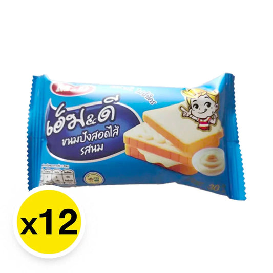 M&D Sandwich Cream Milk 30g x12