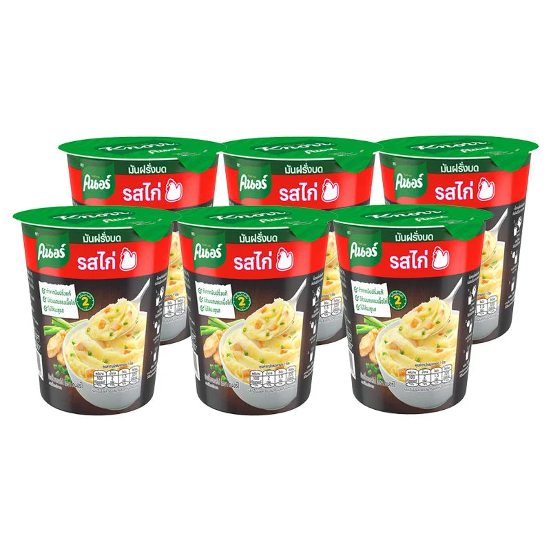 KNORR Mashed Potato Chicken Flavor 26g x6