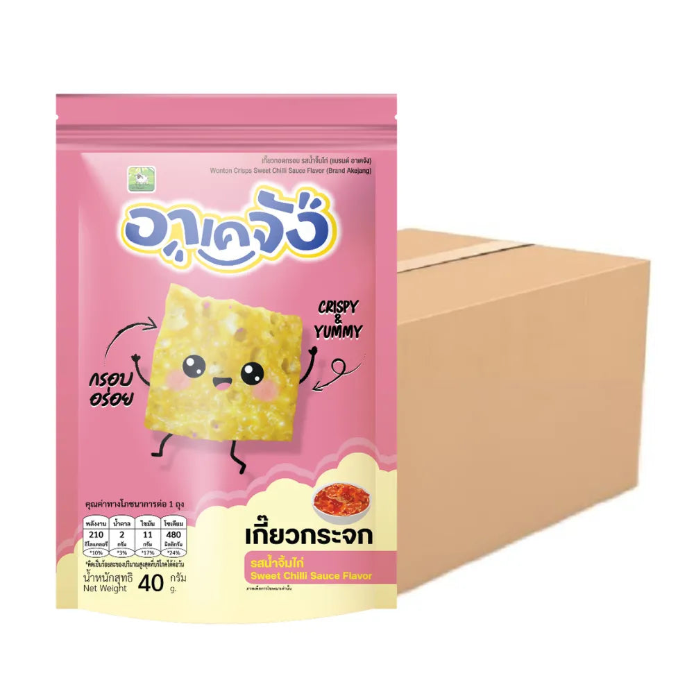 AKEJANG Glass Dumplings Chicken Sauce Flavor 24 Packs 40g