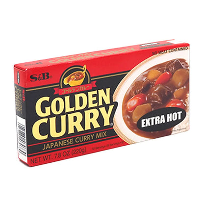 S&B Golden Curry Extra Hot 220g